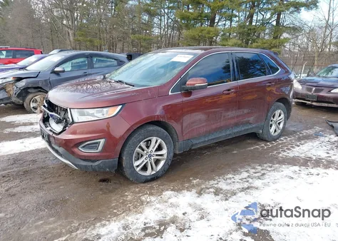 2015 Ford Edge Sel z USA, uszkodzony, nr VIN 2FMTK4J90FBB20119